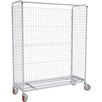 Order picking trolley, LxW 1340 x 510 mm, 3-sided.