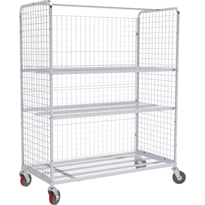 Order picking trolley, LxW 1340 x 670 mm, 2-sided.