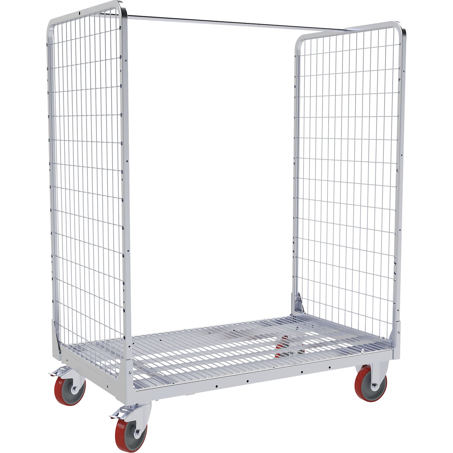 Order picking trolley, LxW 1300 x 800 mm, 2-sided.