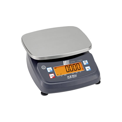 Bench scale, battery-operated, weighing plate 230 x 190 mm, weighing range 0,002 - 30 kg.