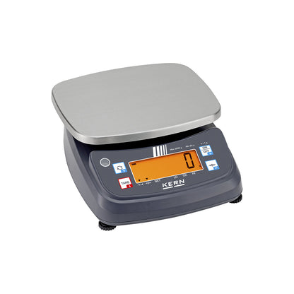Bench scale, battery-operated, weighing plate 230 x 190 mm, weighing range 0,001 - 3 kg.