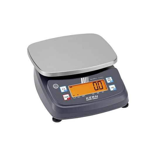 Bench scale, battery-operated, weighing plate 230 x 190 mm, weighing range 0,0002 - 3 kg.