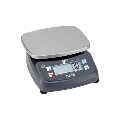 Bench scale, weighing plate 230 x 190 mm, weighing range 0,0002 - 3 kg.