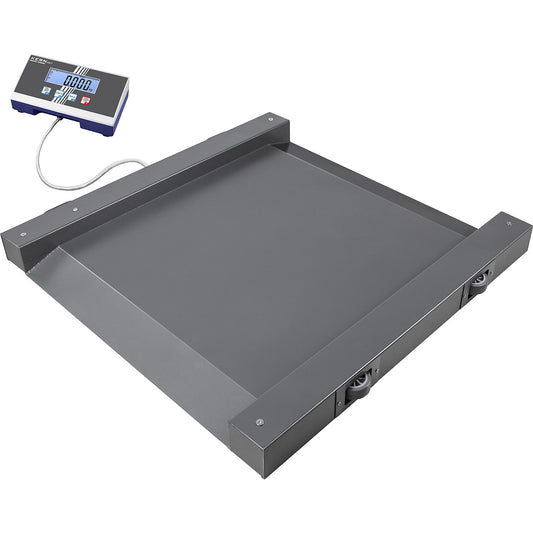 Drive-through scale, steel, weighing range max. 300 kg, scale division 100 g.
