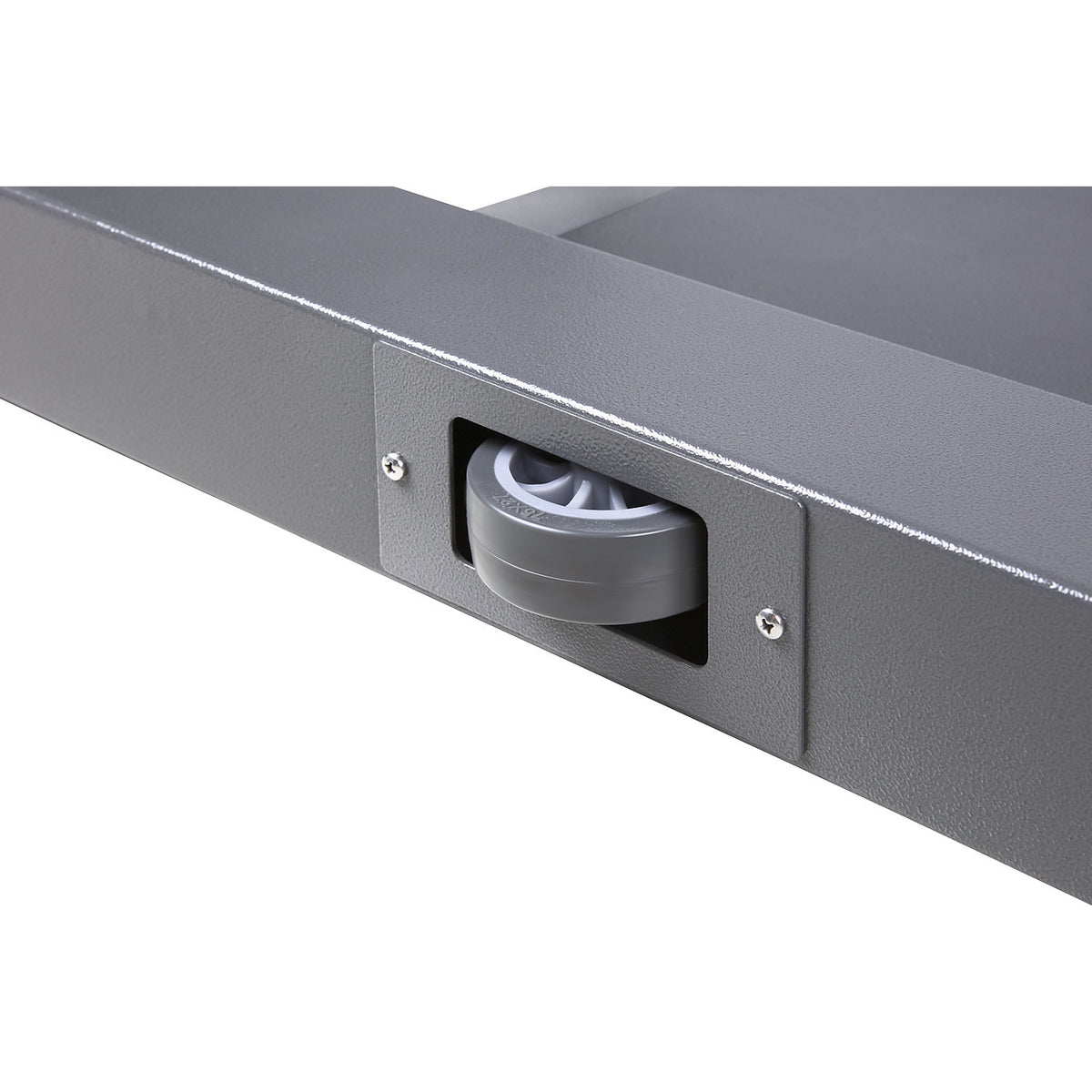 Drive-through scale, steel, weighing range max. 600 kg, scale division 200 g.