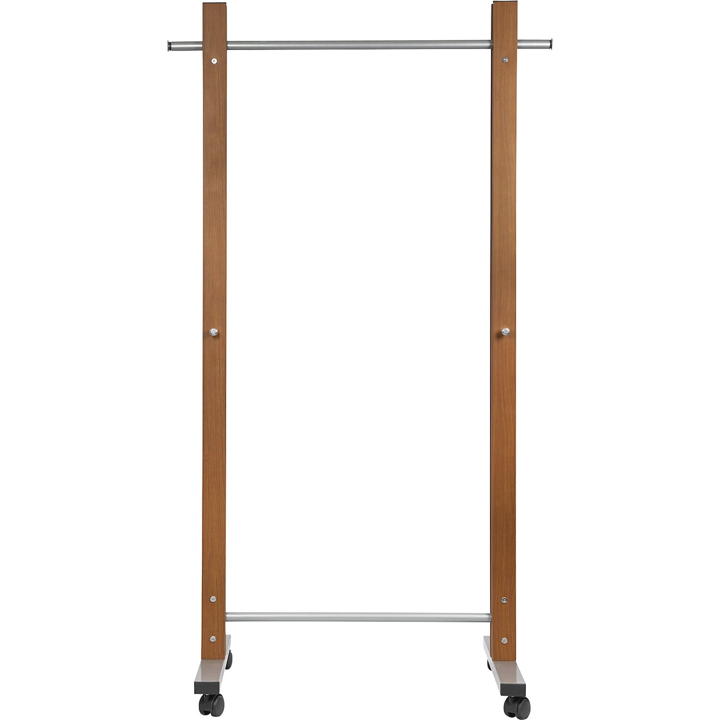 Coat rail MAULrumba, HxWxD 1745 x 510 x 775 mm, dark brown.