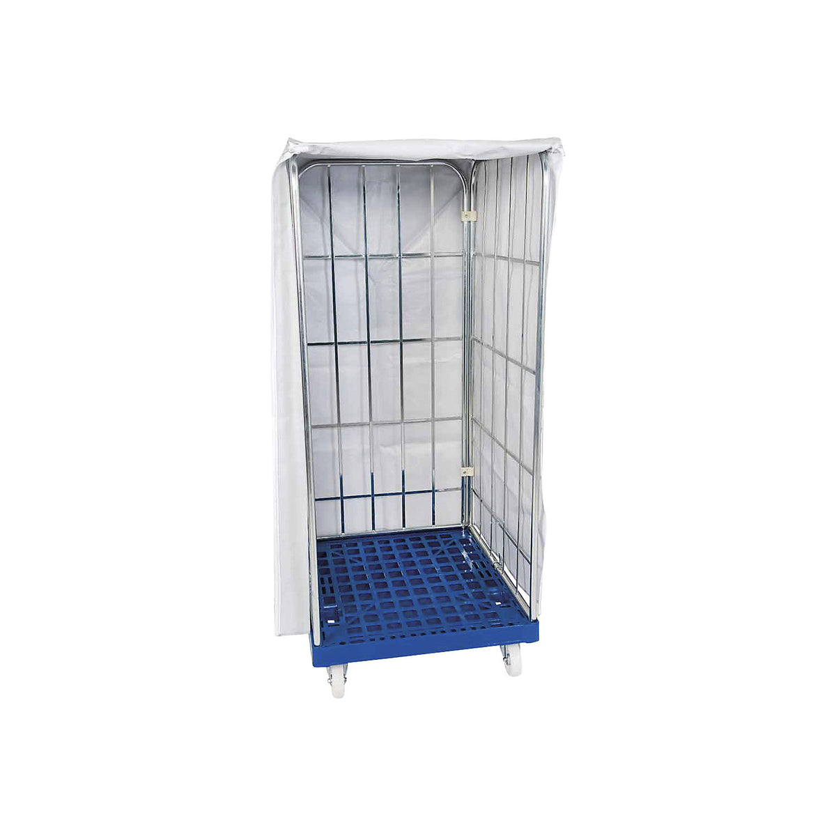 Cover for roll containers, 724 x 815 mm, effective height 1650 mm.