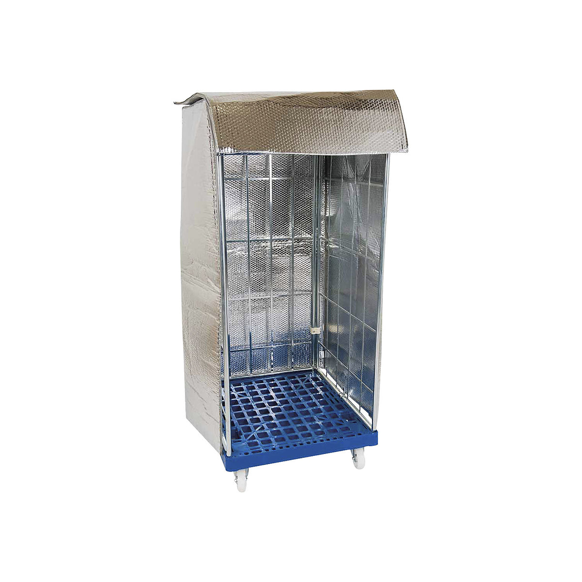 Thermal cover for roll containers, 724 x 815 mm, effective height 1460 mm.