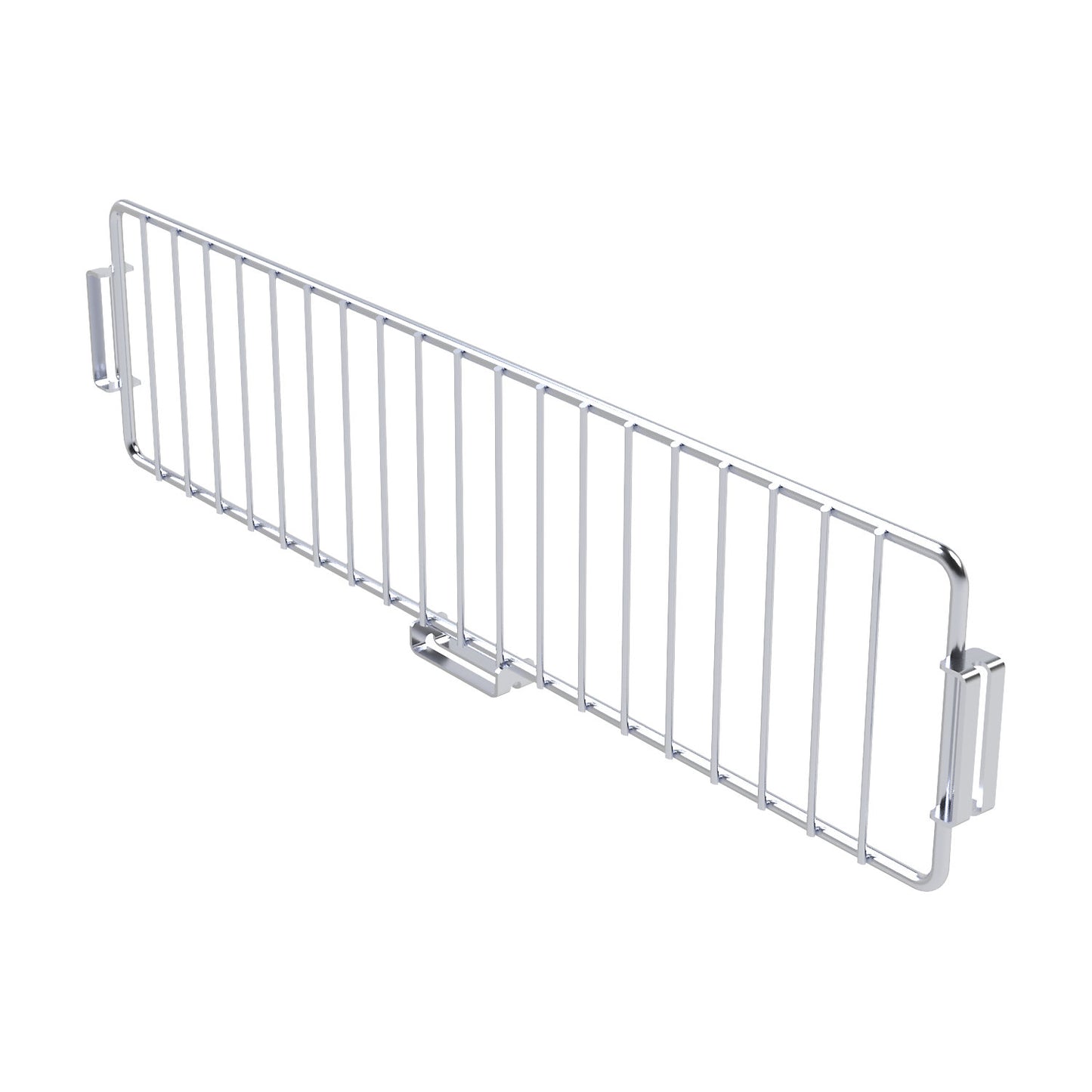 Mesh dividers, for wire mesh intermediate shelf for order-picking trolleys, 370 mm.