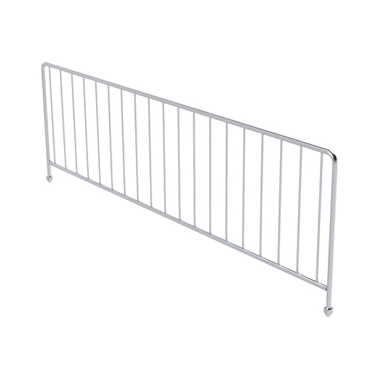 Mesh divider set, for intermediate shelves of the order picking trolley XL, 800 x 1300 mm.