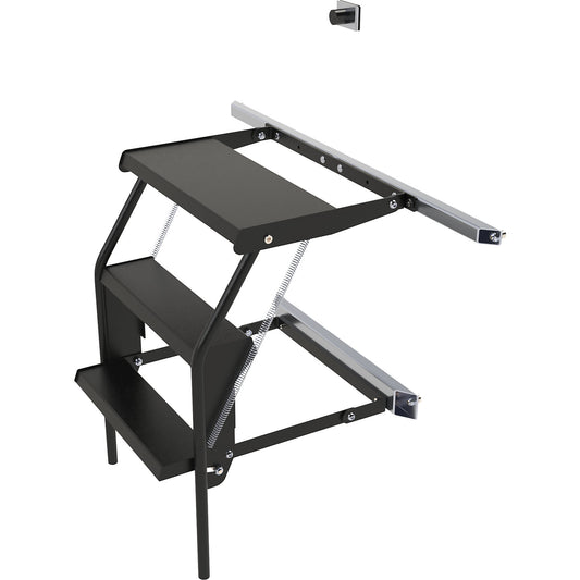 Folding step set, for order picking trolleys, XL.
