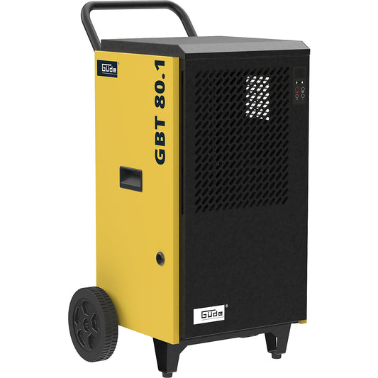 Dehumidifier GBT 80.1, for room sizes of 50 - 160 m², HxWxD 940 x 570 x 550 mm.