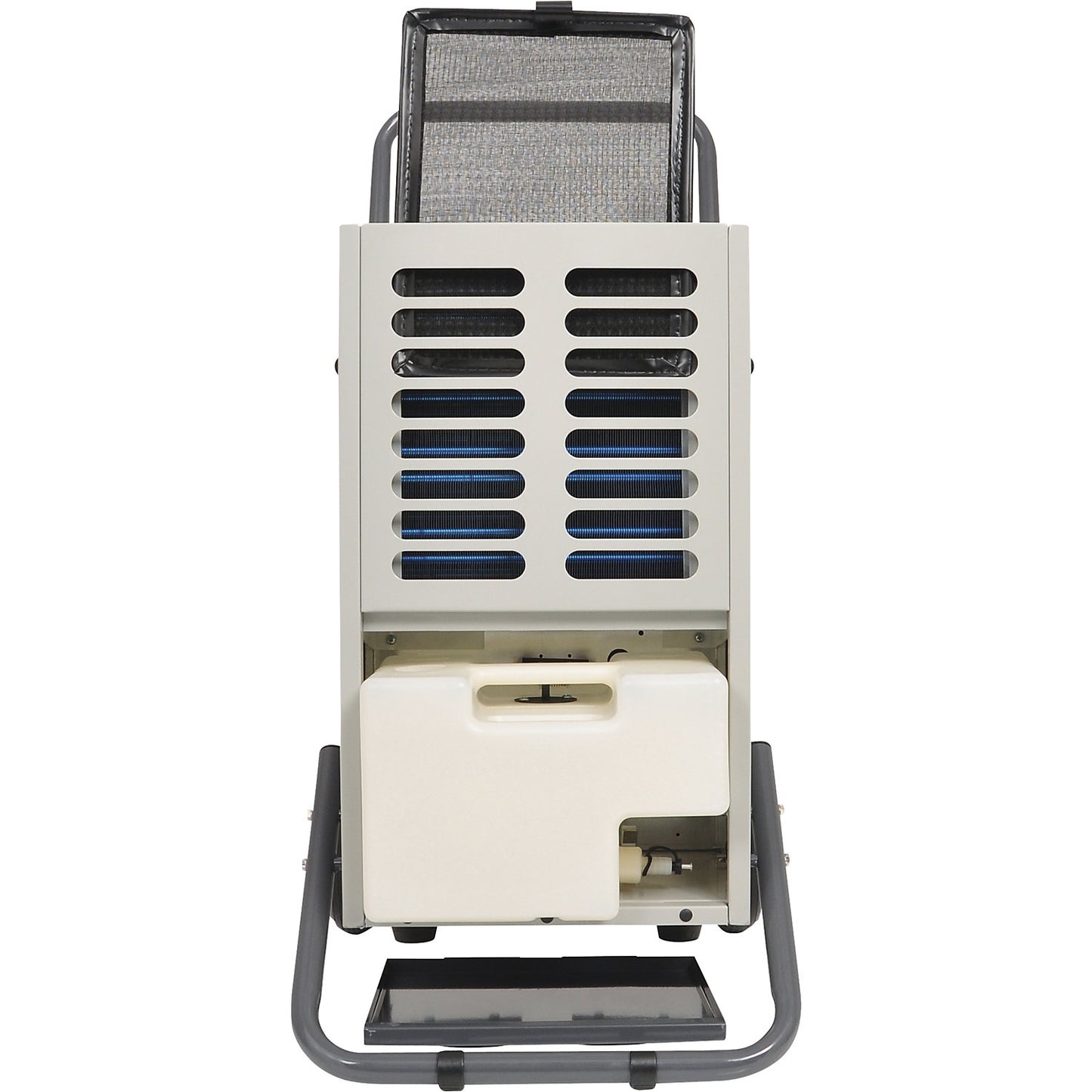 Dehumidifier WDH-50B, for room sizes 100 m², HxWxD 890 x 450 x 740 mm.