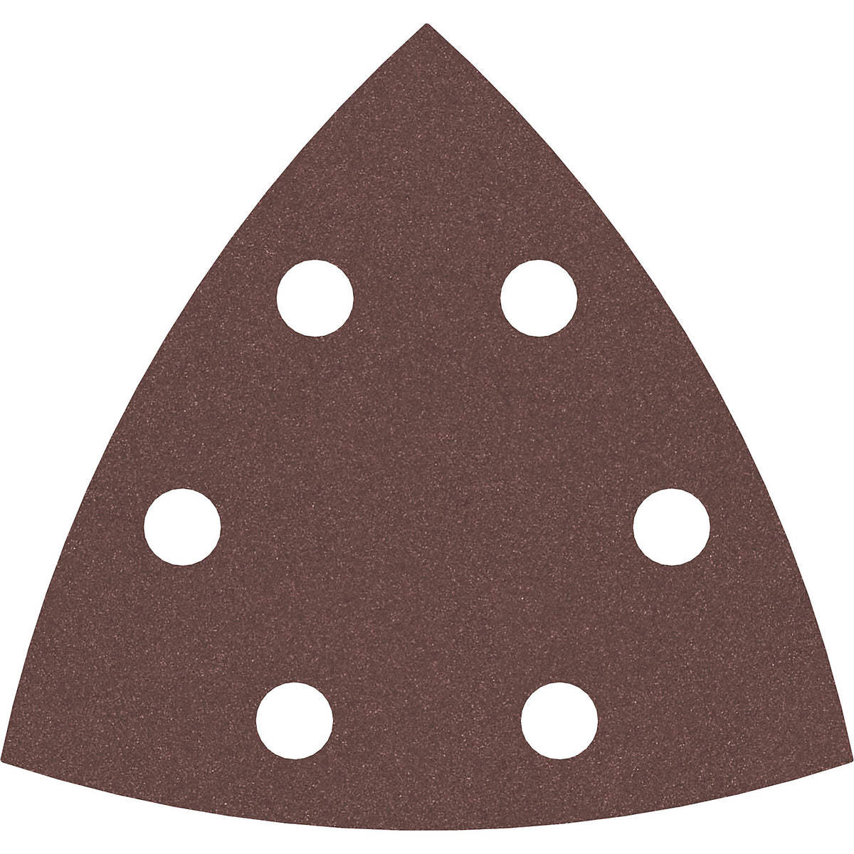 P80 sandpaper, set of 10, brown.