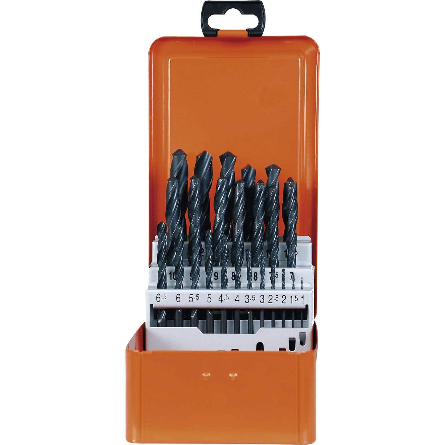 ECO HSS-R twist drill set, in a metal cassette, 25 parts.