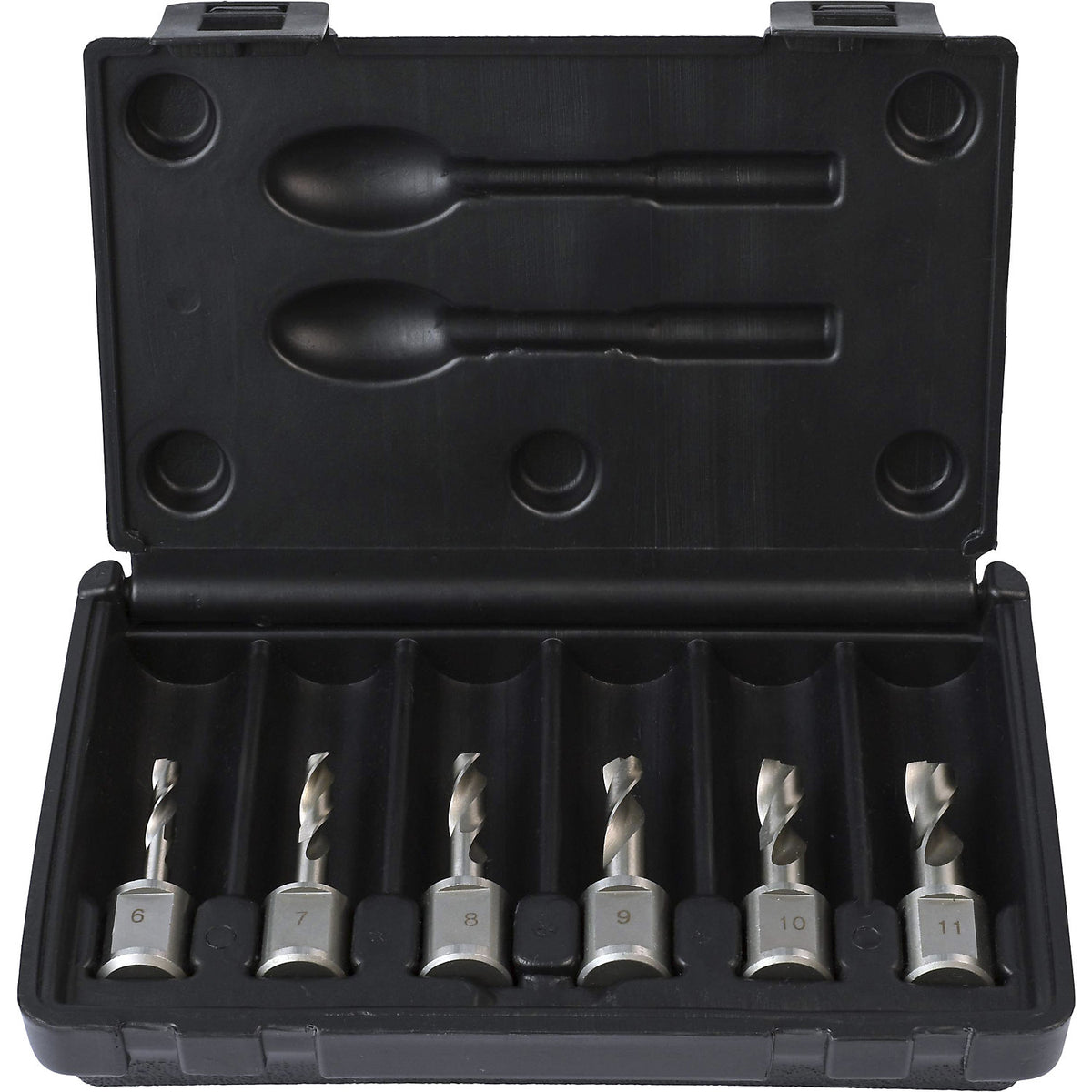 WELDON twist drill set HSS-G, made of high-speed steel, 6 parts, 30 mm.