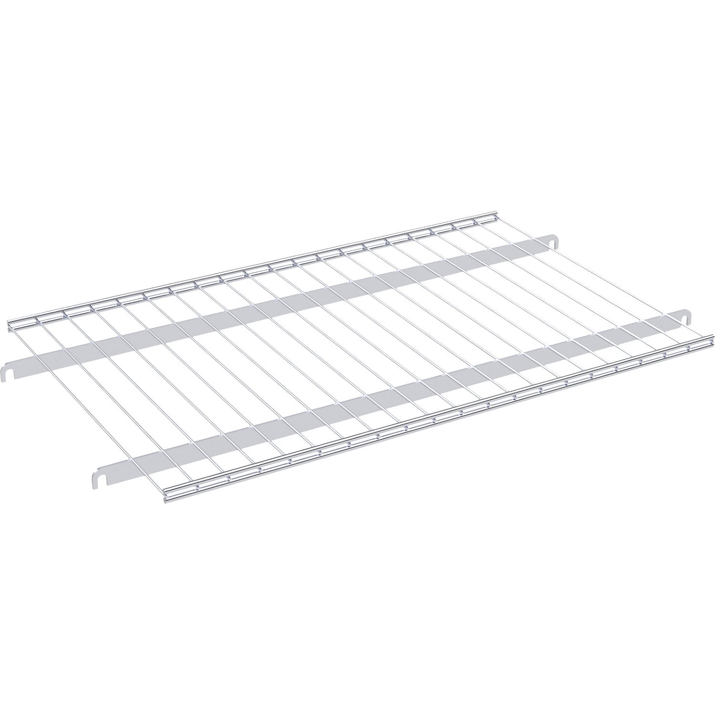 Wire mesh intermediate shelf, l x W 675 x 392 mm, for hooking in, without upstand.