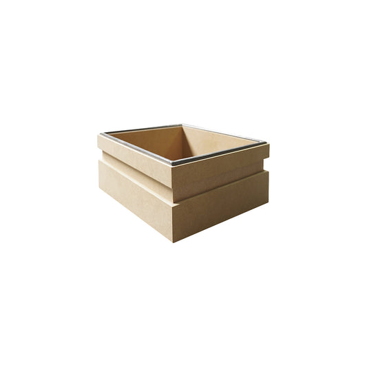 Storage filter empty frame for 3000.1/ 3000.2, MDF frame, LxWxH 410 x 410 x 240 mm.