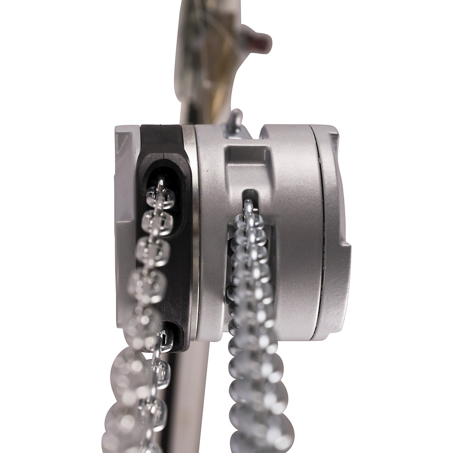 Mini aluminium block and tackle, max. load 500 kg, lifting 3 m.