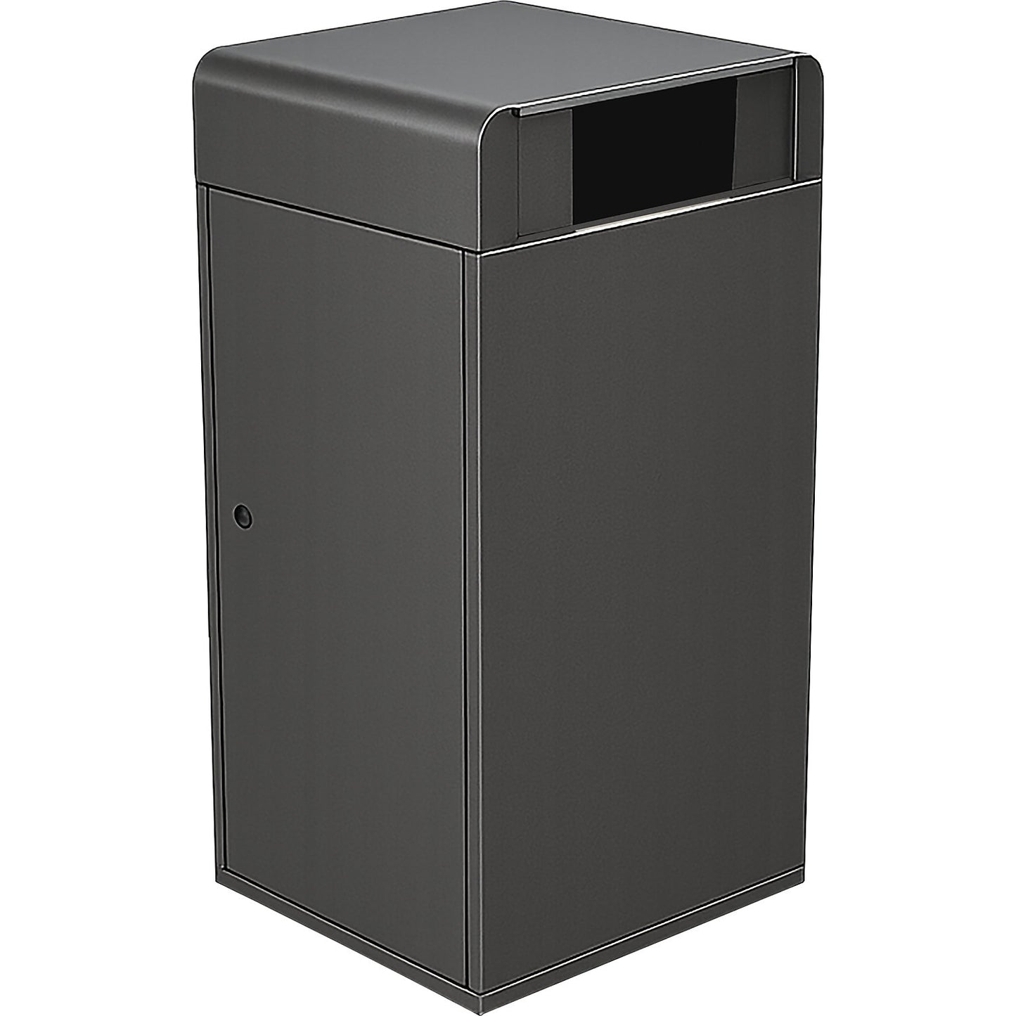 Waste bin enclosure, iron glimmer, for capacity 120 l.