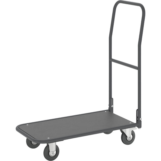 Platform truck, shelf with MDF panel, .