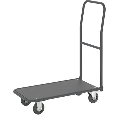 Platform truck, shelf with MDF panel, .