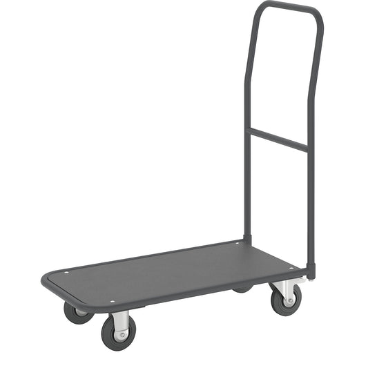 Platform truck, shelf with MDF panel, .
