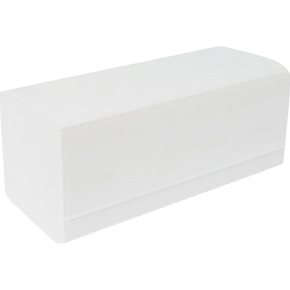 V-fold folded hand towels, 2-ply, brilliant white, pack of 3200.