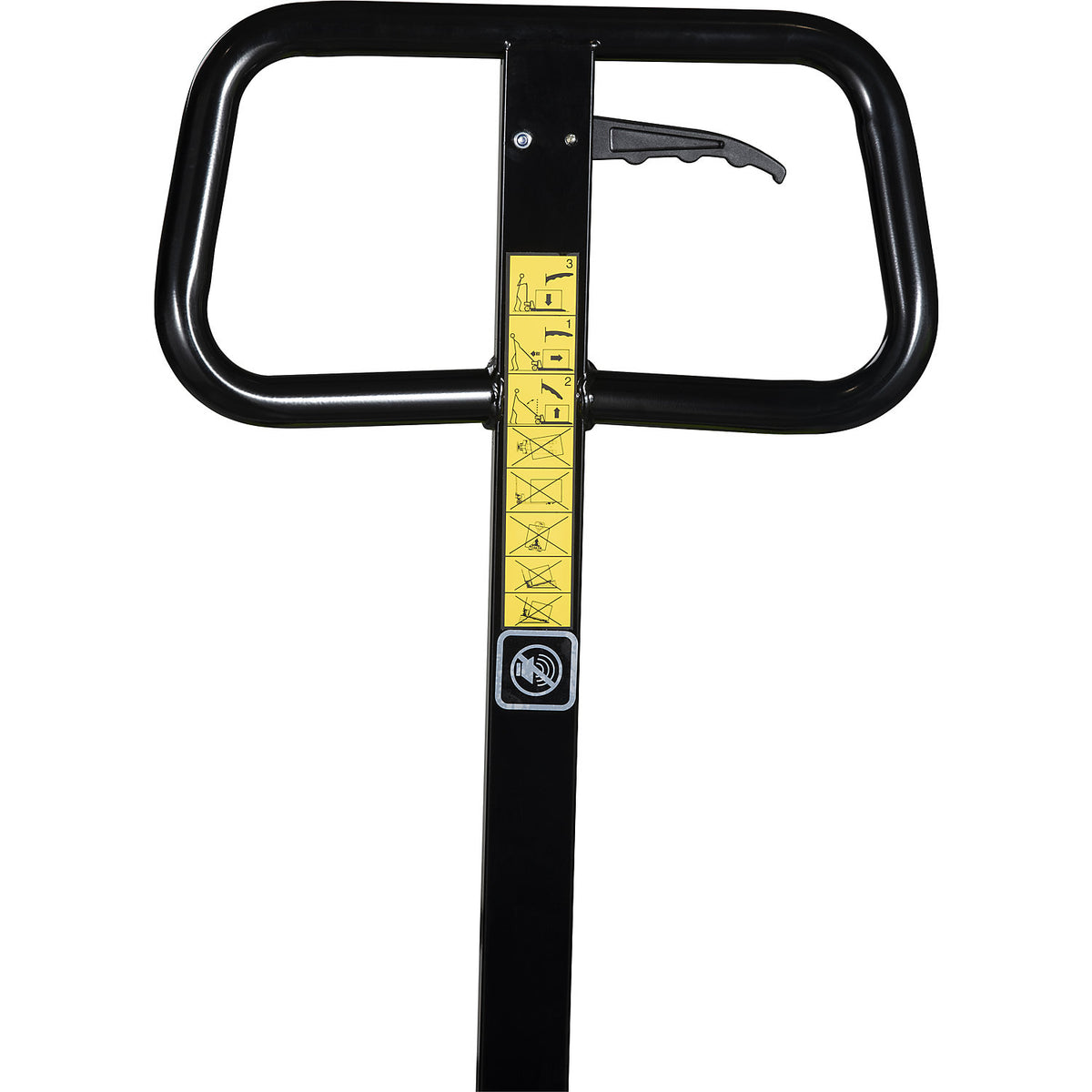 GS Evo Silent pallet truck, max. load 2000 kg, fork length 1150 mm.