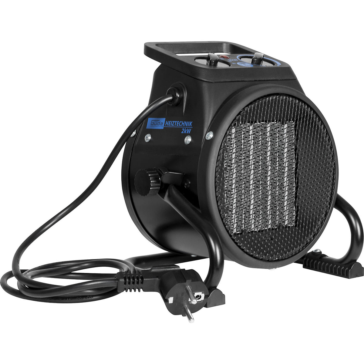 GEH 2000 P electric heater, 2000 W, LxWxH 160 x 210 x 217 mm.