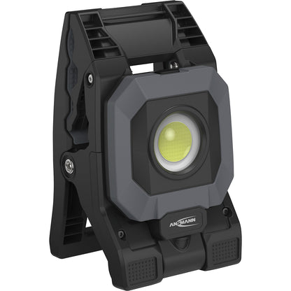 Clamp light WL1700R, luminous flux 1700 lm, burn time 24 hrs, battery operation.