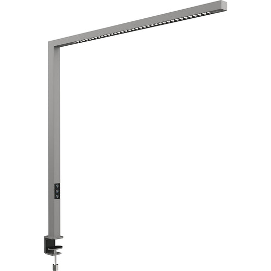 LED desk top unit MAULplinus, motion/light sensor, silver.