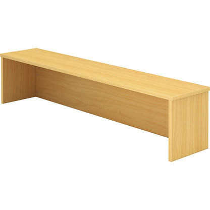 VIOLA - Counter extension, for desk, 1600 mm wide, beech finish.