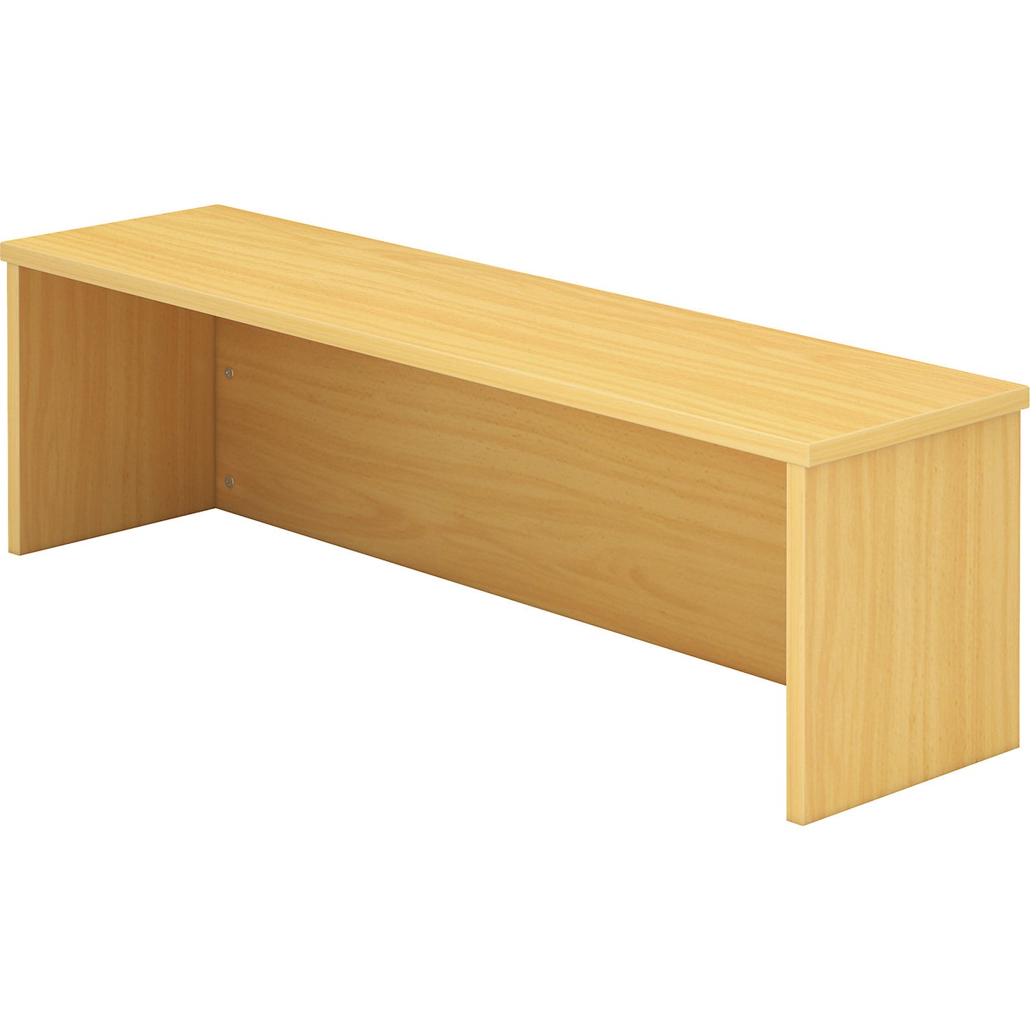 VIOLA - Counter extension, for desk, 1200 mm wide, beech finish.