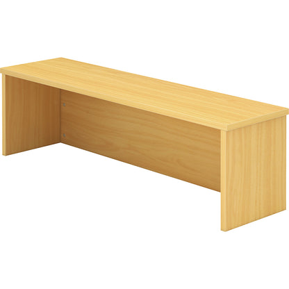 VIOLA - Counter extension, for desk, 1200 mm wide, beech finish.