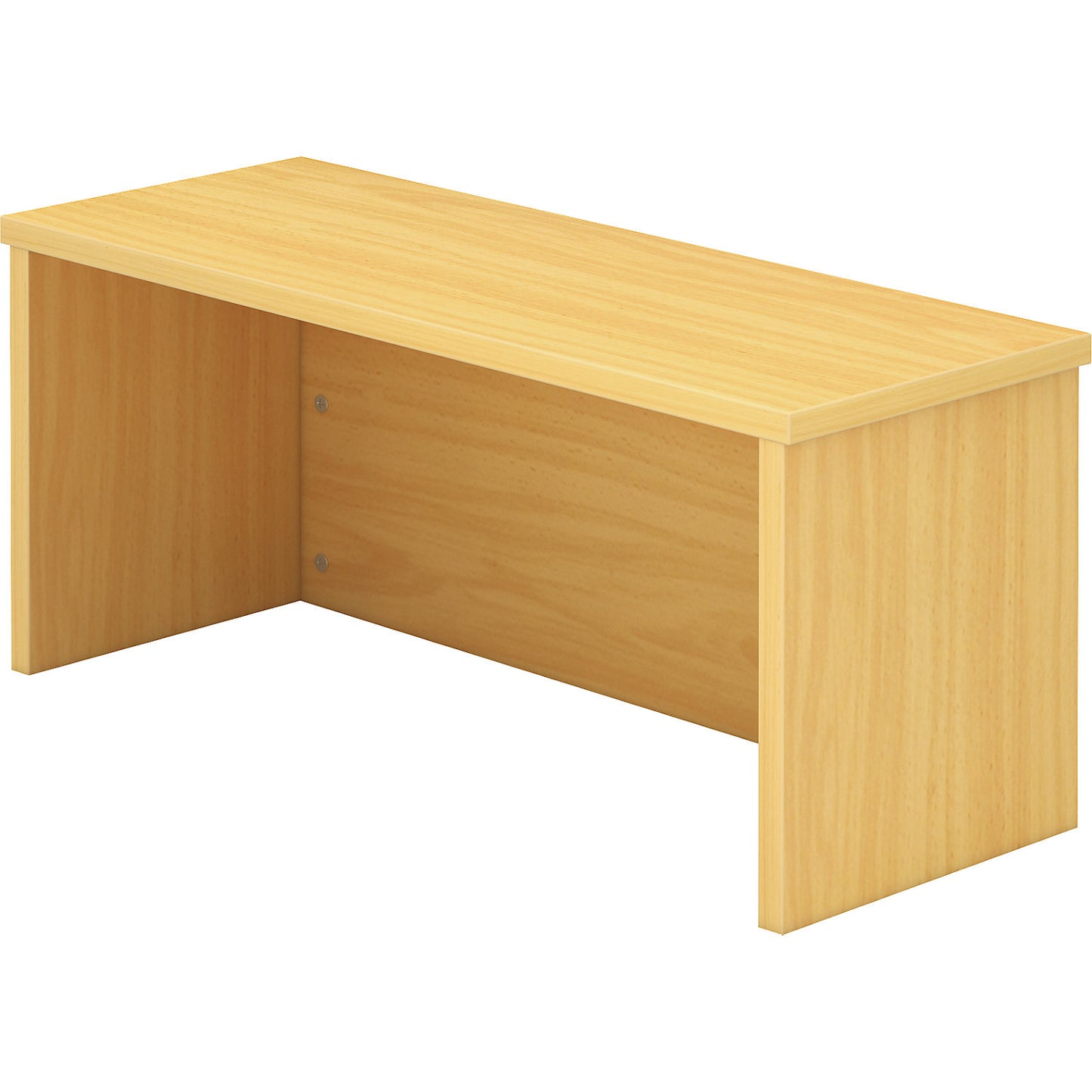 VIOLA - Counter extension, for desk, 800 mm wide, beech finish.