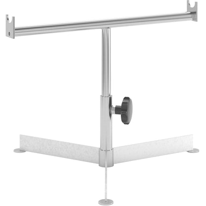 Lightweight tripod frame support, for track width 500 mm, height up to support 340 - 590 mm.