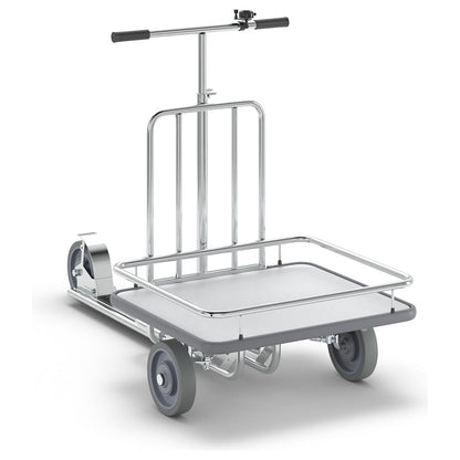 MODEL 86 company scooter, 3 wheels, with platform, bell and foot brake.