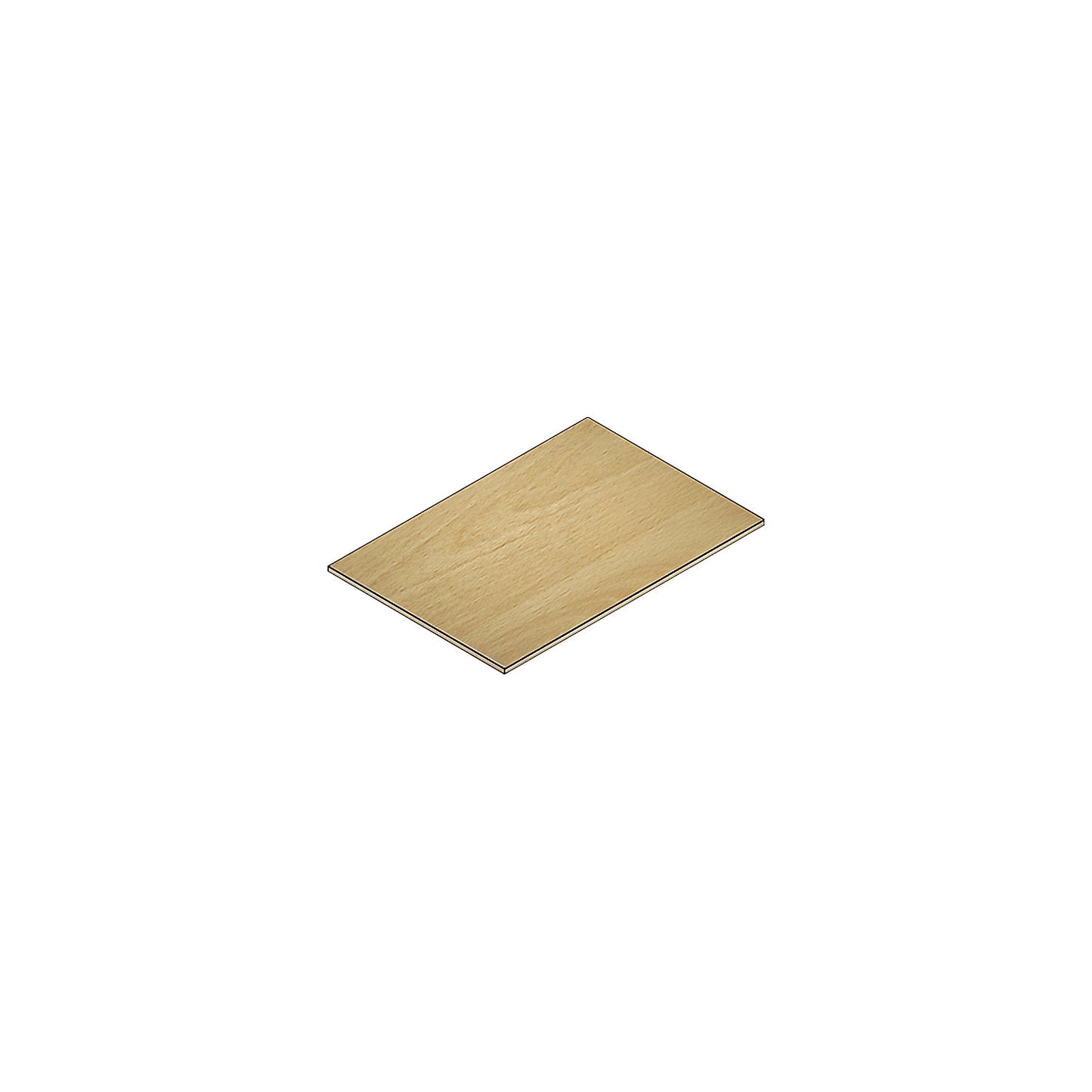 Cover panel, for A0, beech finish, weight 23.5 kg.