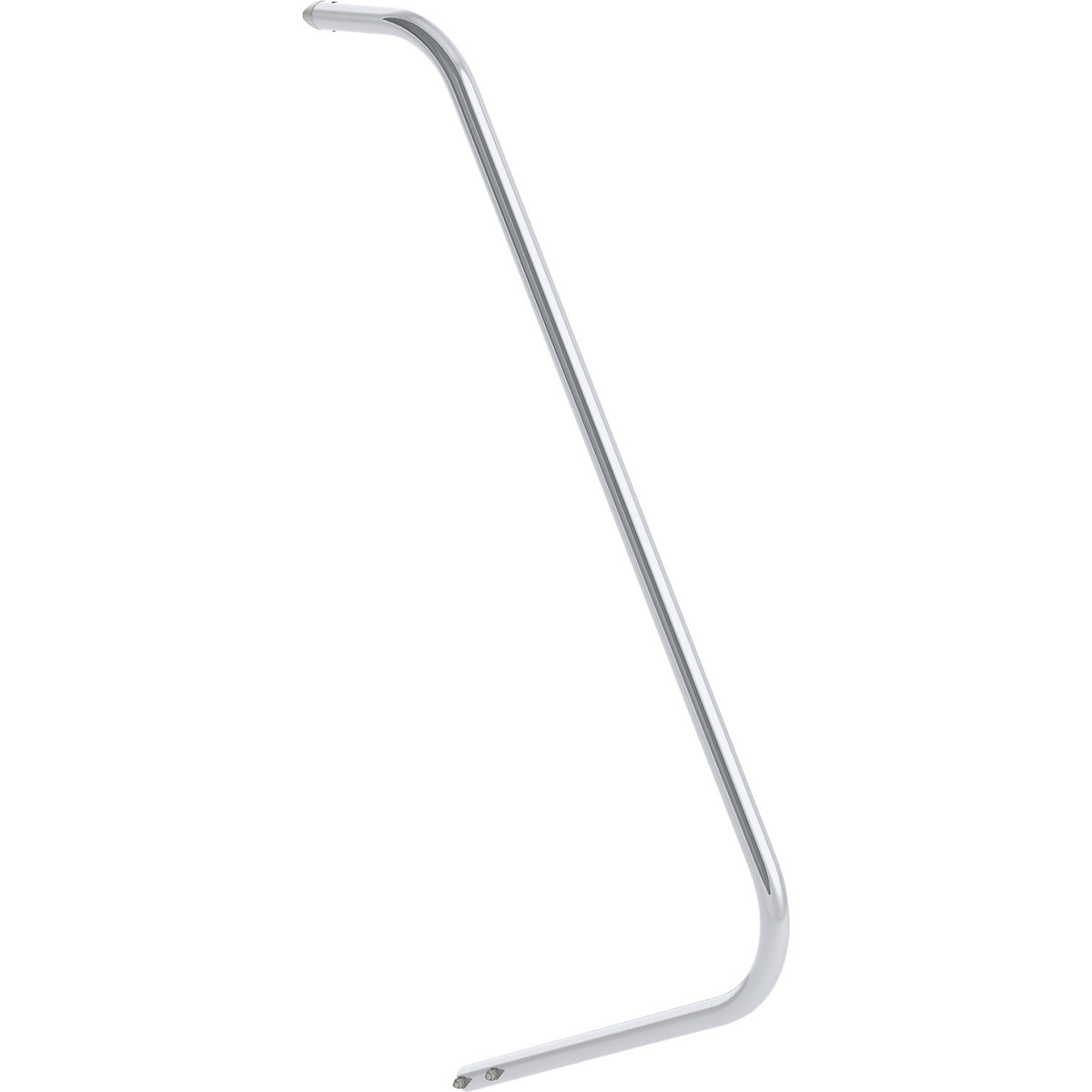 Hand rail, for mobile safety steps with 1-sided access, with 7 - 8 steps.