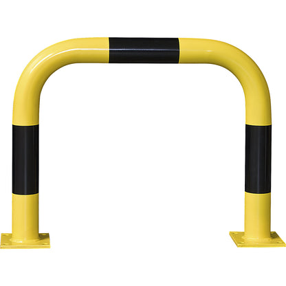 Crash protection bar, Ø 76 mm, for bolting in place, for indoor use, HxW 600 x 750 mm.