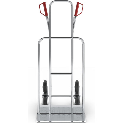 Aluminium stair climbing truck, footplate WxD 550 x 220 mm, max. load 150 kg.