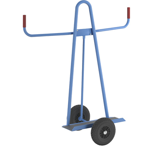 Panel trolley, max. load 300 kg, pneumatic tyres, Ø 260 mm.