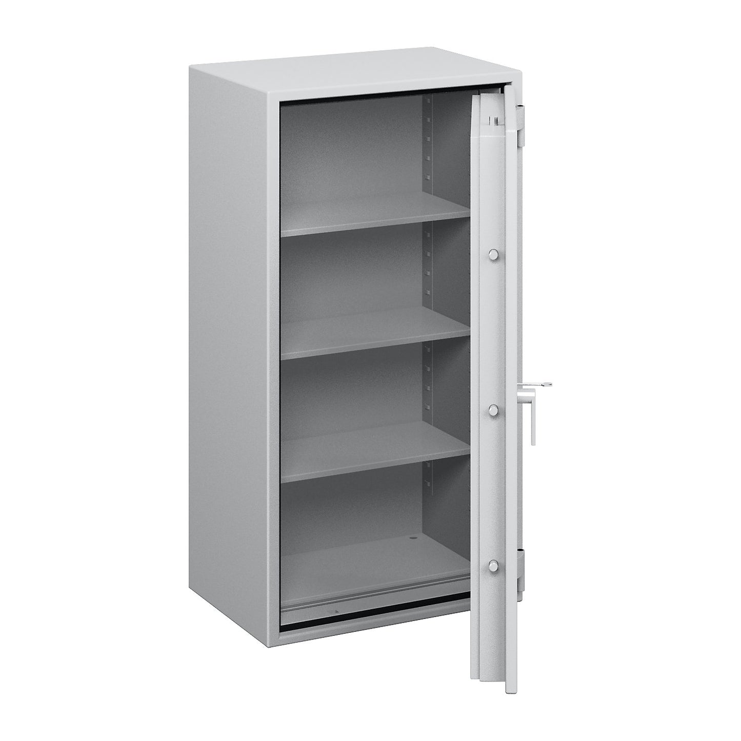Fire resistant safe, VdS class I, S 60 P, HxWxD 1322 x 704 x 471 mm.