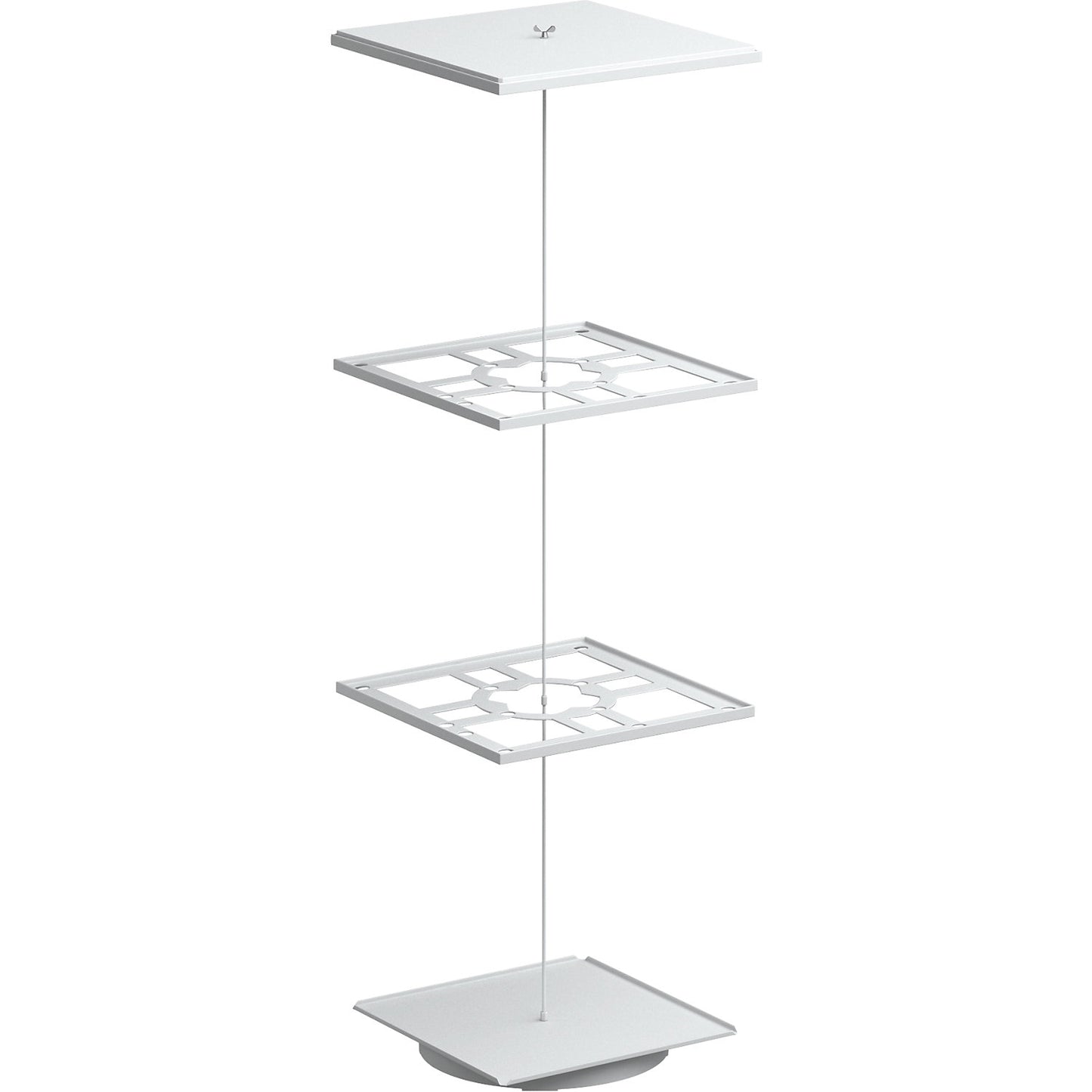 12-550 revolving stand, HxWxD 1730 x 500 x 500 mm, can be fitted out as required.