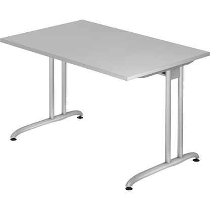 Desk, HxD 720 x 800 mm, width 1200 mm, light grey.