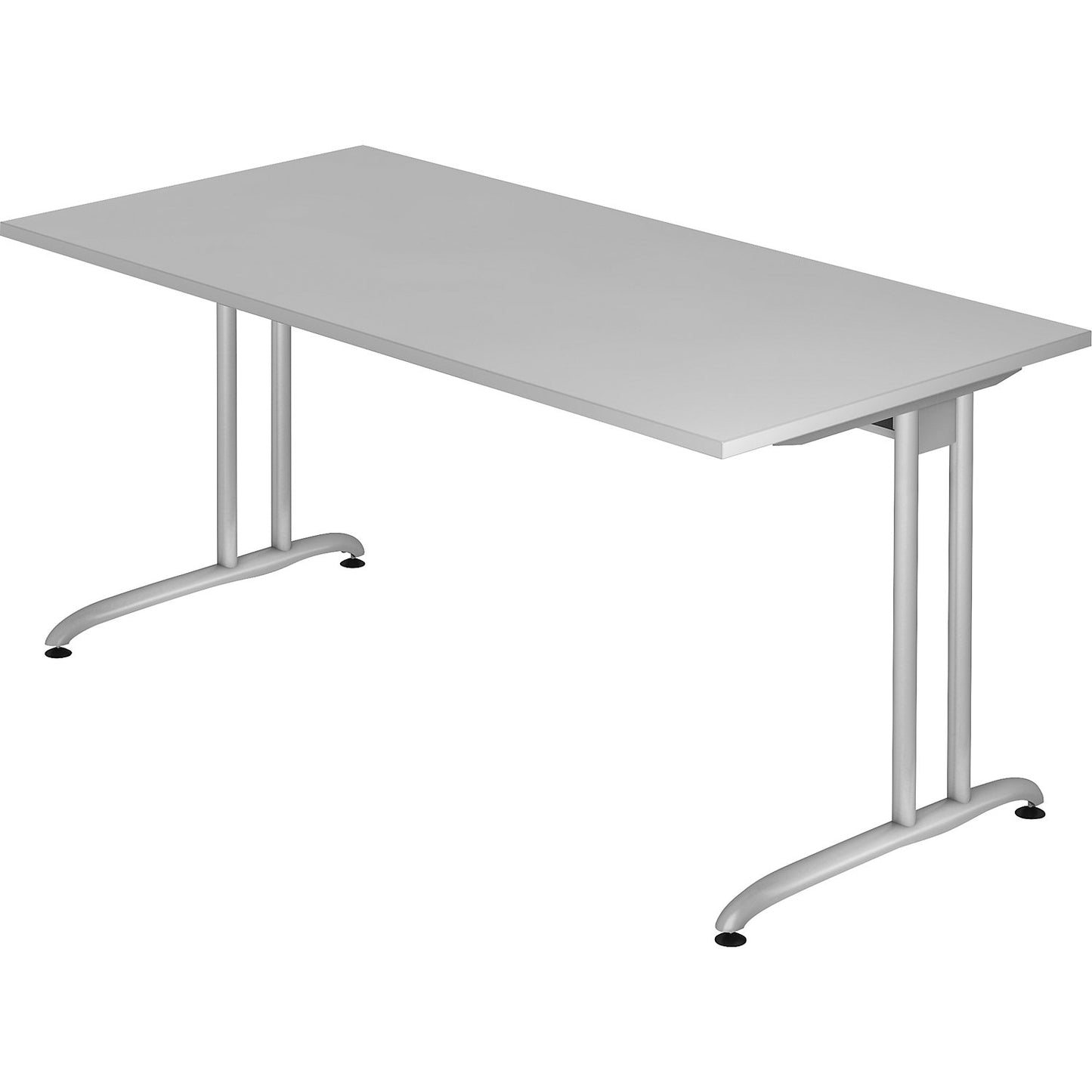 Desk, HxD 720 x 800 mm, width 1600 mm, light grey.