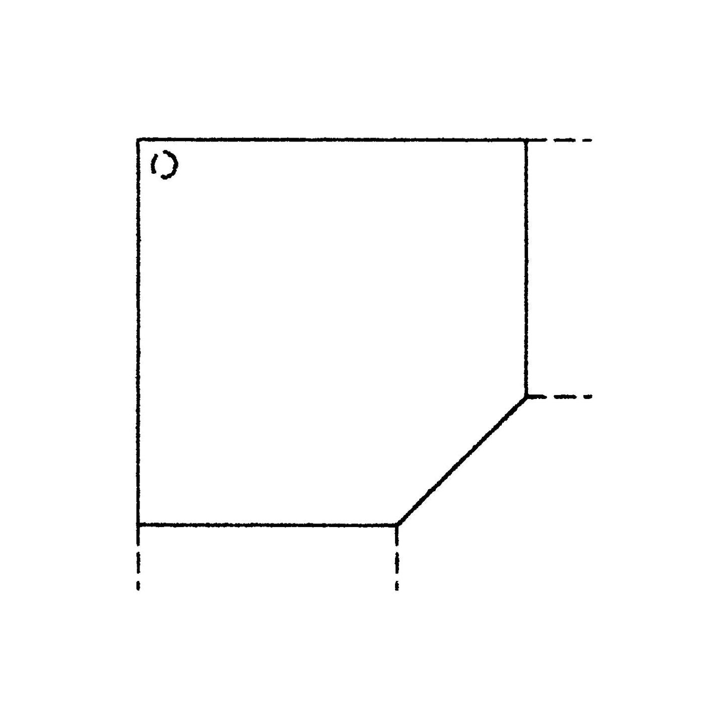 VIOLA - Linking top, corner tabletop 1200 x 1200 mm, height adjustable foot, graphite / light grey.