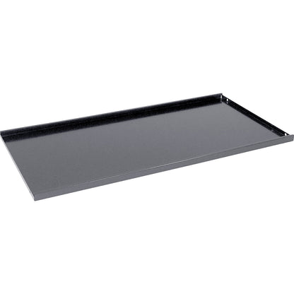 Shelf, HxWxD 25 x 945 x 460 mm, pack of 2, graphite black RAL 9011.