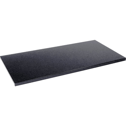 Shelf, HxWxD 25 x 945 x 460 mm, pack of 2, graphite black RAL 9011.